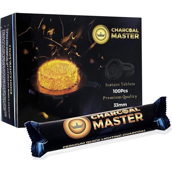 Quick Light Charcoal Tablets for Incense (100 pcs)