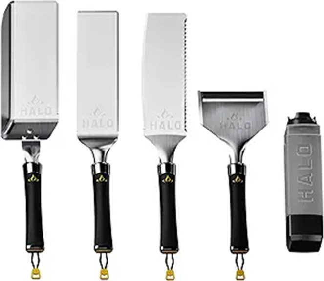 HALO Essentials 5-Piece Griddle Kit