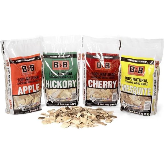 BBQ Wood Chips Variety Pack (4 Flavors)