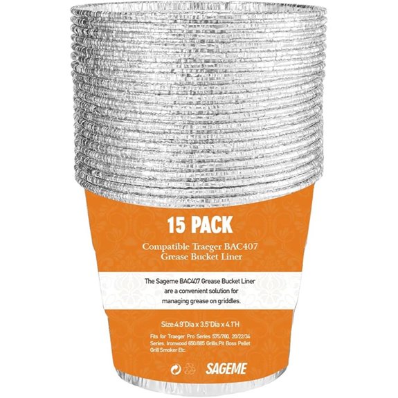 grease bucket liners pack