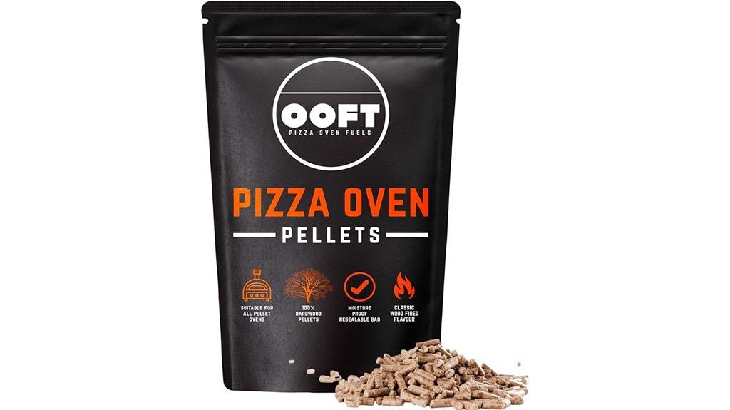 hardwood pizza oven pellets