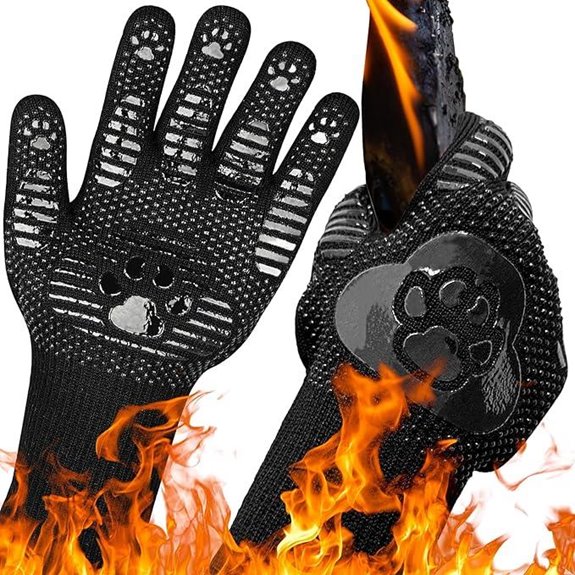UBeesize Heat-Resistant BBQ and Oven Gloves