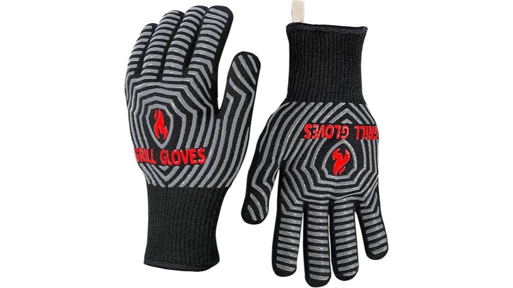 heat resistant bbq gloves