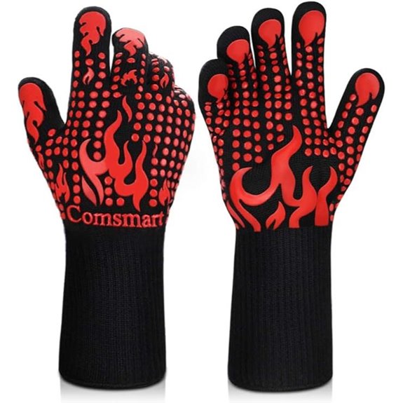 Comsmart Heat-Resistant BBQ Cooking Gloves