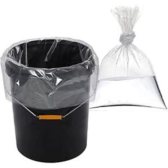 5-Gallon Bucket Liner Bags 30 Pack Heavy Duty