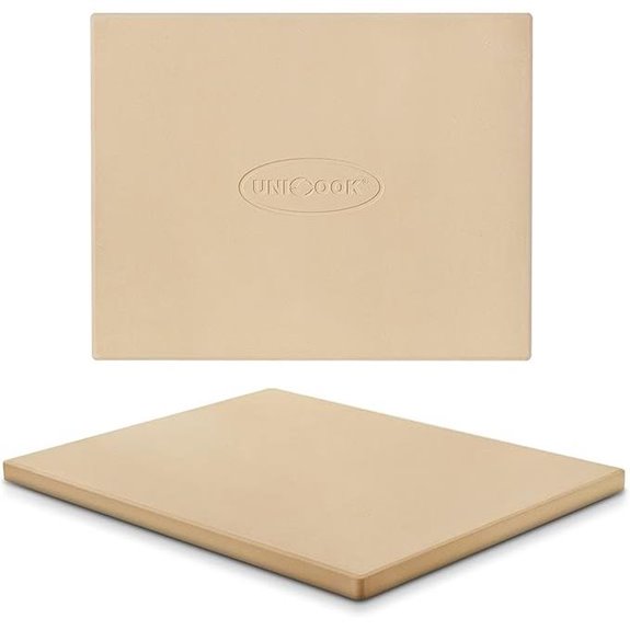 Unicook Heavy Duty Cordierite Pizza Stone (15x12)