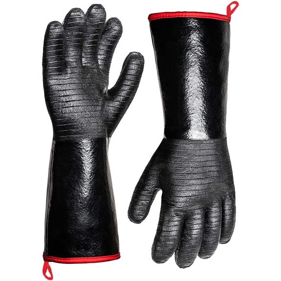 Extreme Heat Resistant BBQ Grill Gloves (14-Inch)