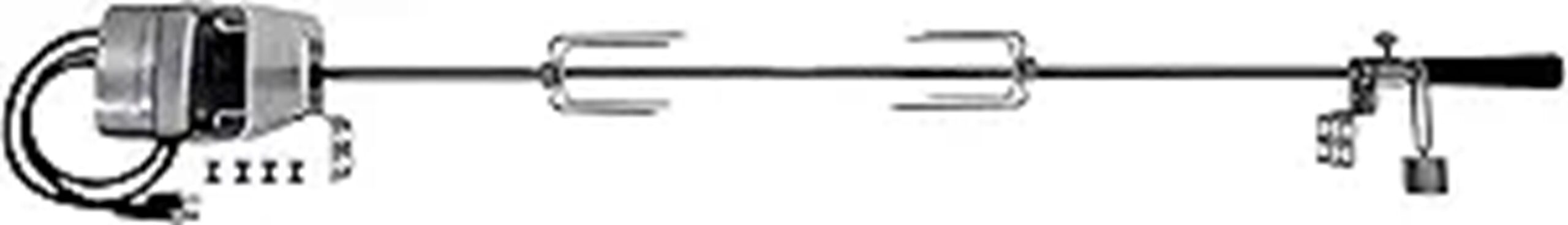 OneGrill Heavy Duty Rotisserie Kit with Electric Motor