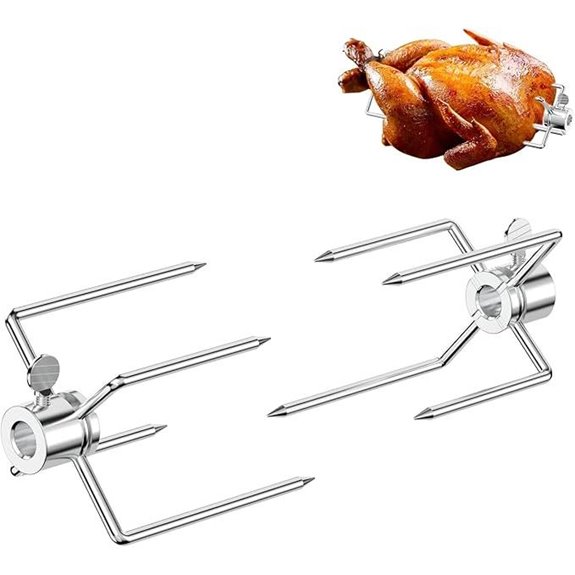 Skyflame Heavy Duty Stainless Steel Meat Forks