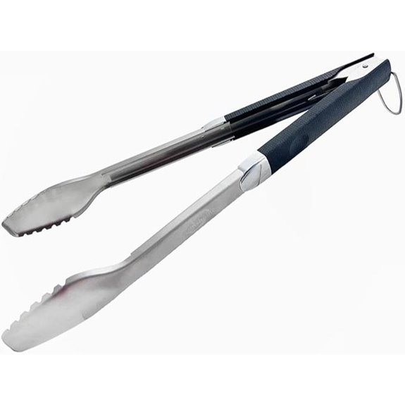 Commercial Grade 18-Inch Stainless Steel Barbecue Tongs
