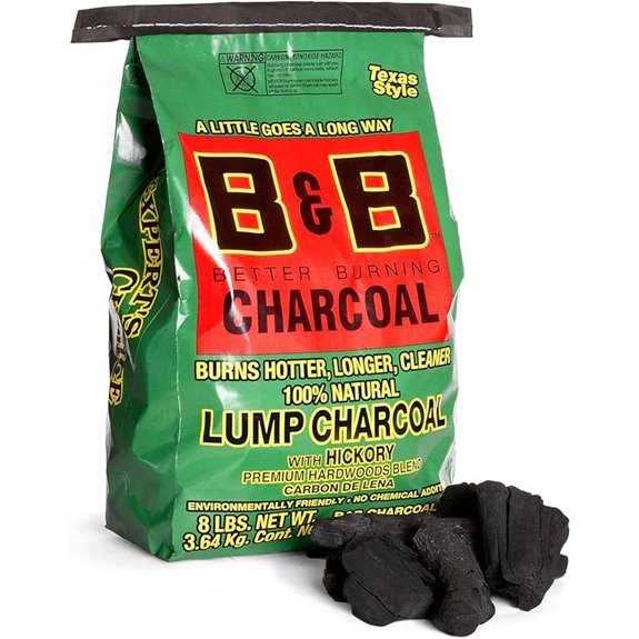 Hickory Hardwood Lump Charcoal for Grilling