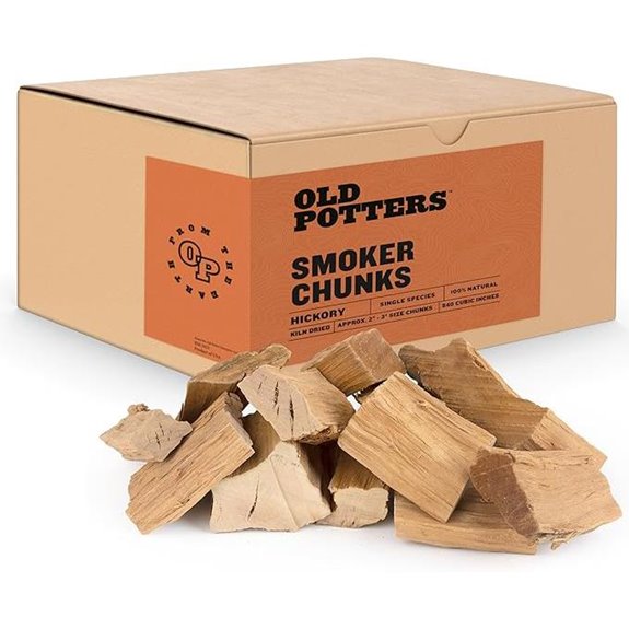 Old Potters Hickory Smoker Wood Chunks (13-16 lbs)