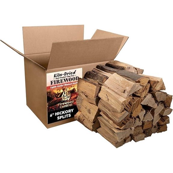 Kiln-Dried Hickory Splits for Smoking and BBQ