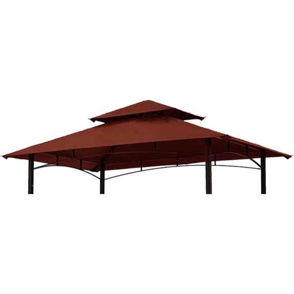 Hugline 5x8 Grill Gazebo Canopy Replacement Cover