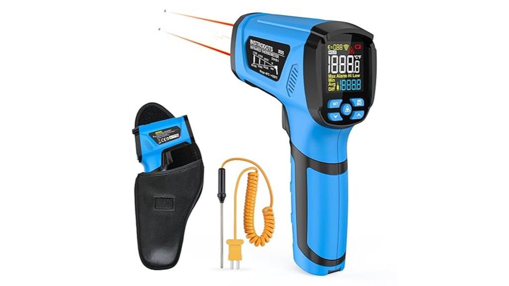 infrared lcd temperature gun