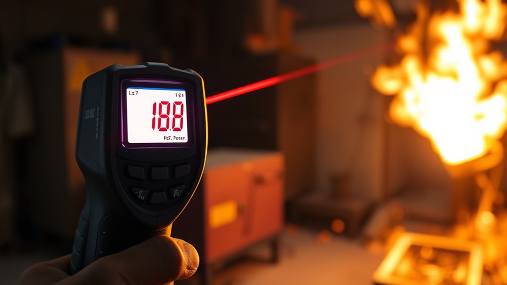 infrared thermometers for high temperature