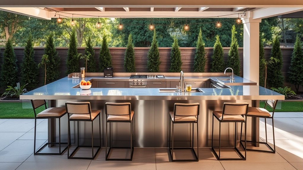 key factors for outdoor islands