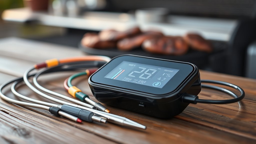 key grilling thermometer features