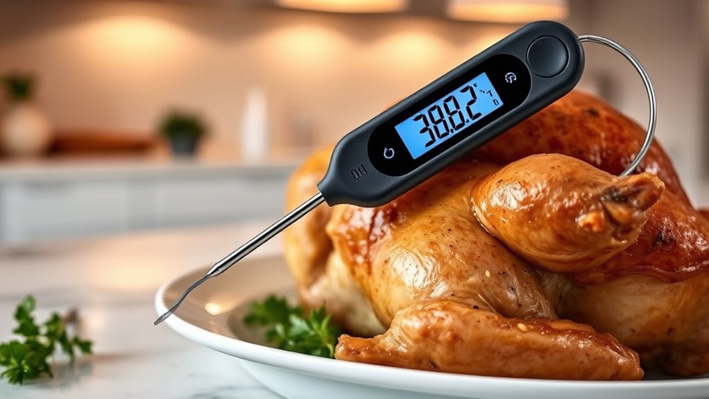 key oven thermometer features