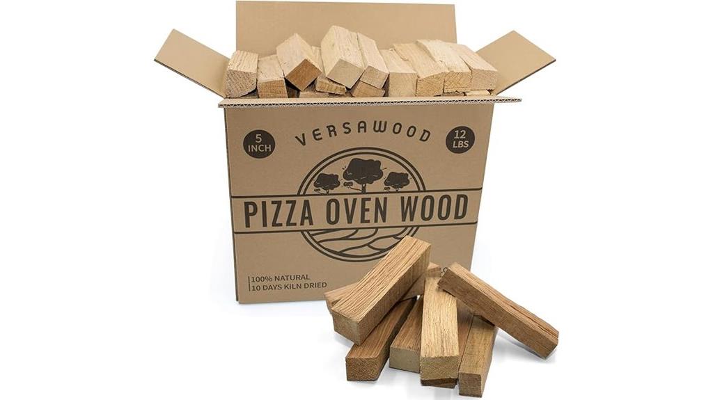 kiln dried oak pizza wood