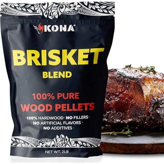 Kona Brisket Blend Smoker Pellets 2 lb Resealable Bag