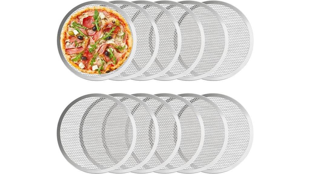 large 12 inch aluminum pan