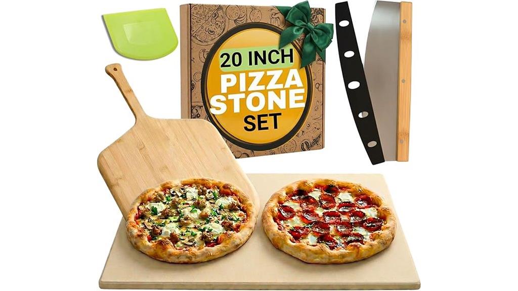 large 20 inch pizza stone