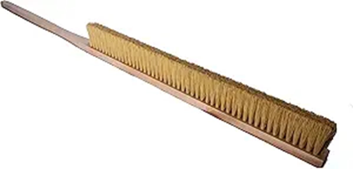 large 51 inch revolving oven brush