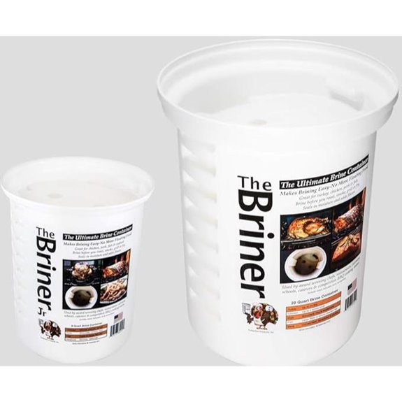 The Ultimate Brine Container (2 22 qt / 8 qt)