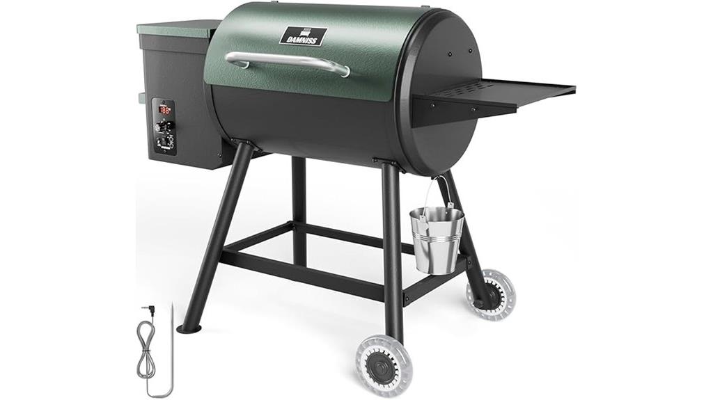 large electric pellet grill