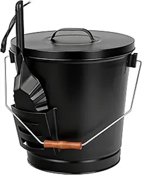 F2C 5.5 Gallon Ash Bucket with Tools