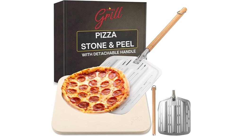 large oven grill pizza stone