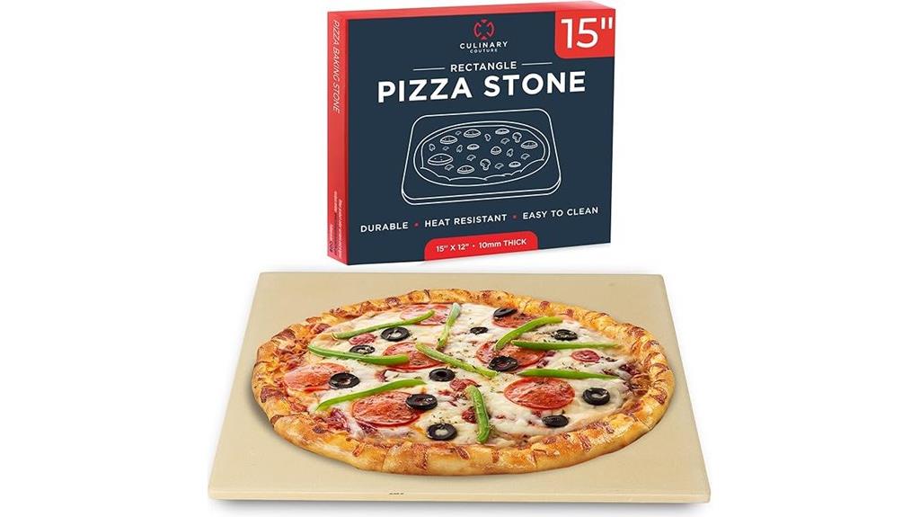 large oven pizza stone