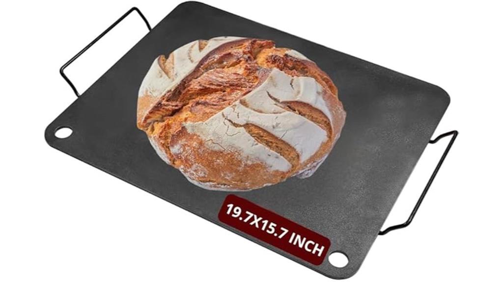 large oven safe baking steel