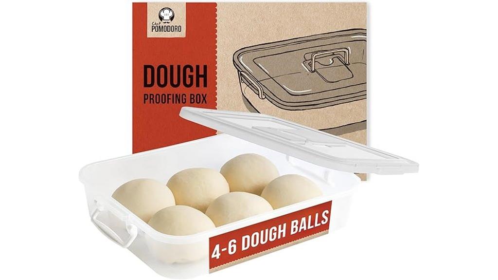 large pizza dough proofing box
