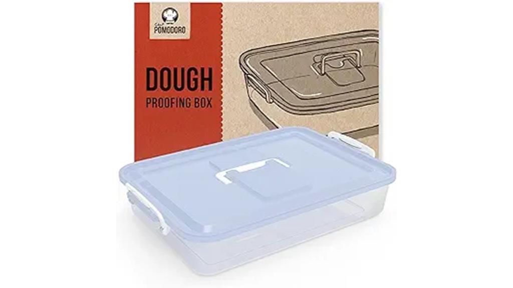 large pizza dough proofing box