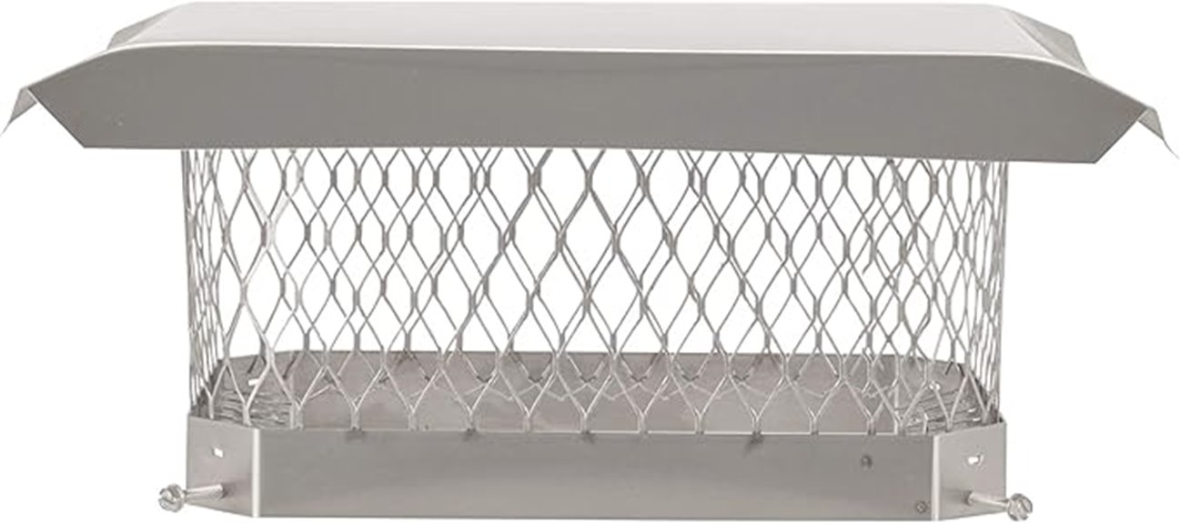 large rectangular chimney cover