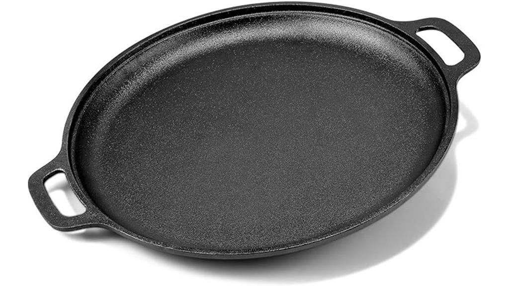 large round cast iron