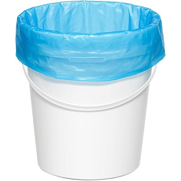 5-Gallon Bucket Liner Bags 100-Pack Leak-Proof Food Grade