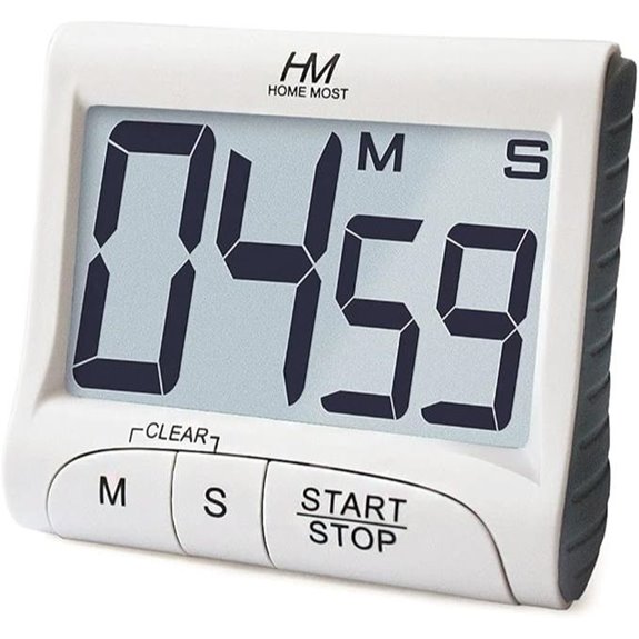 Digital Kitchen Timer with Loud Alarm and Magnet