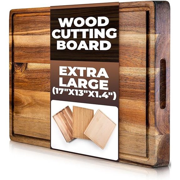 Premium Acacia Cutting Board & Butcher Block