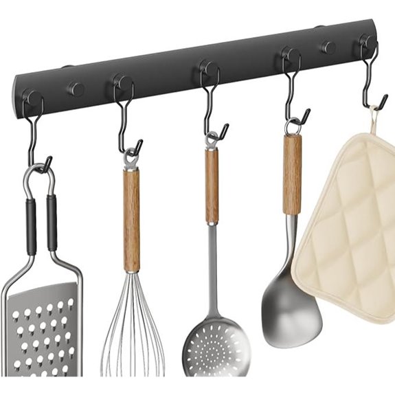 Magnetic Grill Hooks with 5 Hooks for BBQ Storage