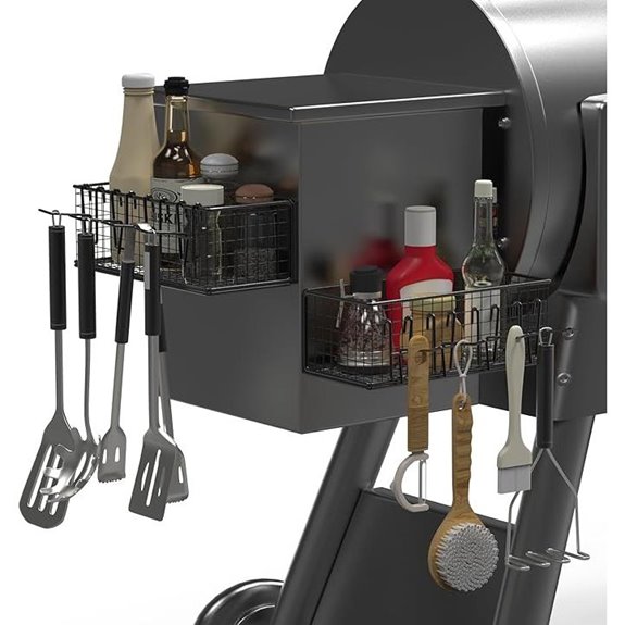 Magnetic Storage Bins for Traeger and Z-Grills