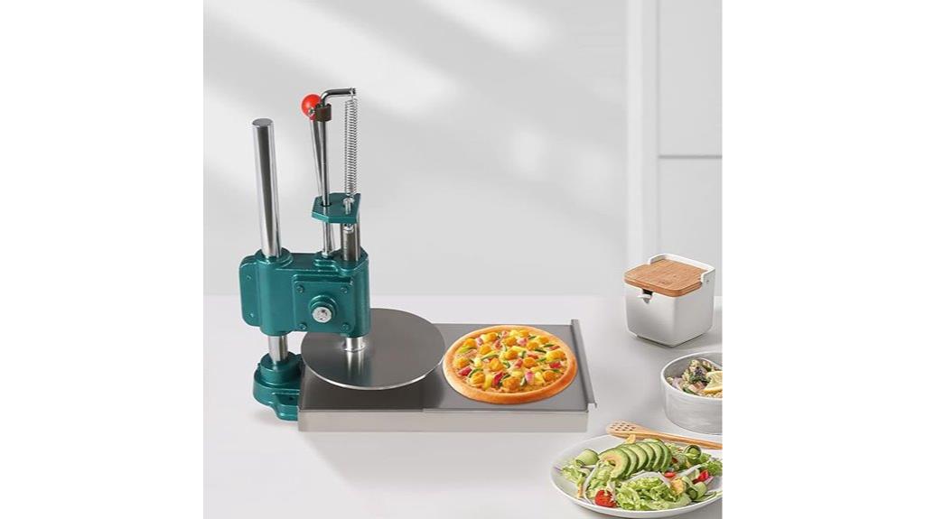 manual pizza dough press