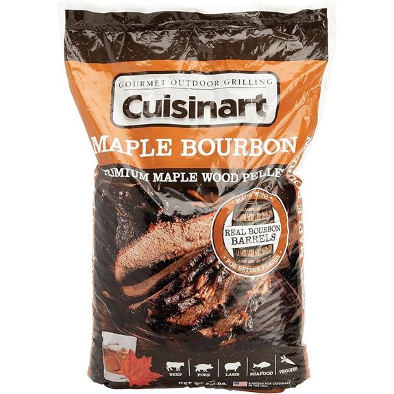Cuisinart Premium Maple Bourbon BBQ Smoking Pellets - 20 lb Bag