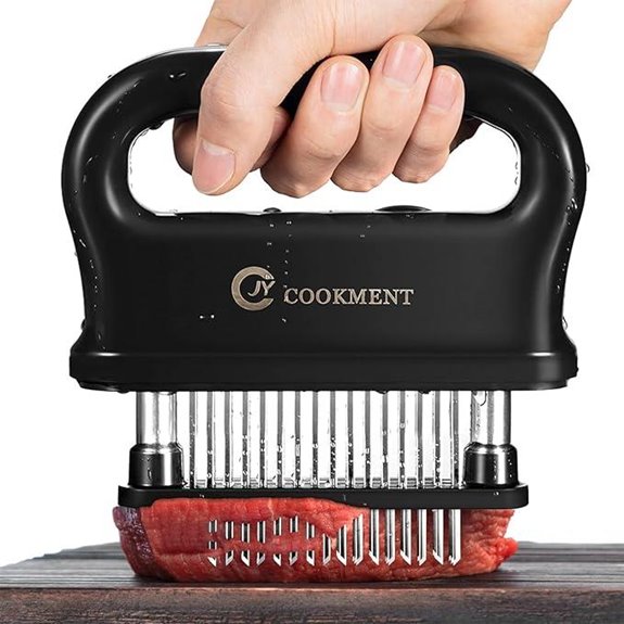 JY COOKMENT Meat Tenderizer with 48 Blades