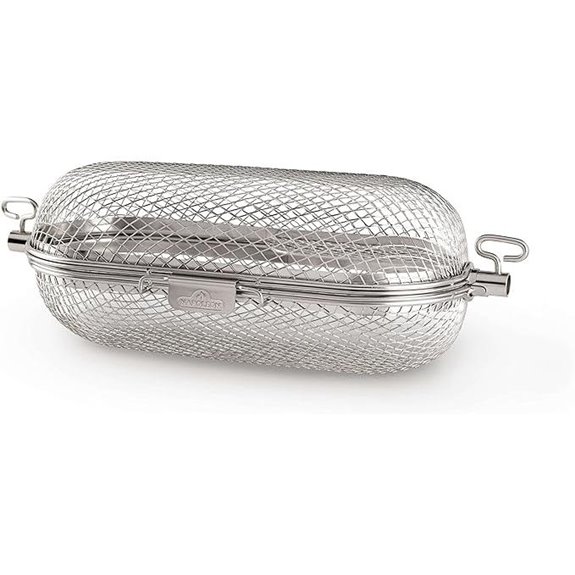 Napoleon 64000 Rotisserie Basket Grill Accessory Stainless Steel