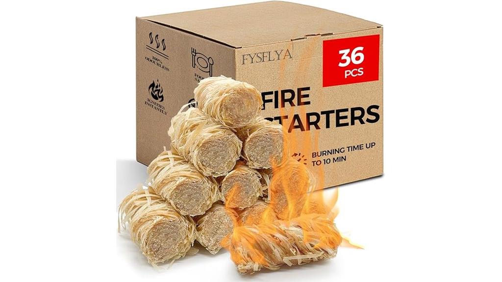natural fire starters pack