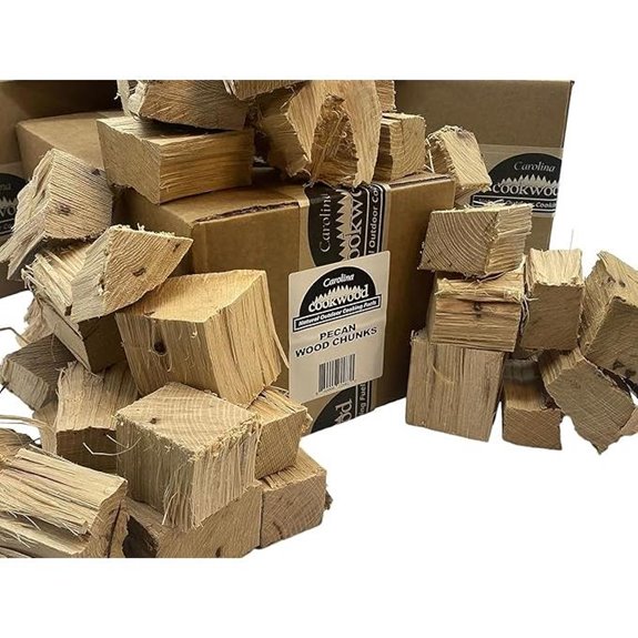 All-Natural Pecan Wood Chunks for Smoking