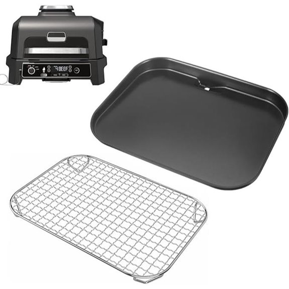 Ninja Woodfire Griddle Plate and Rack Accessories